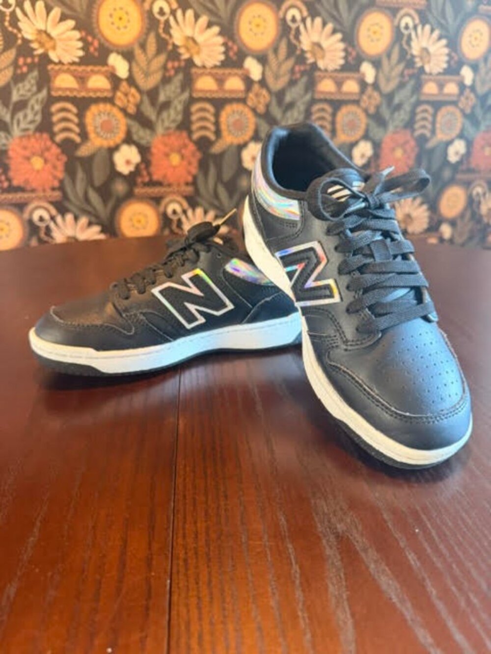 New Balance 480 Kids Holographic US 4